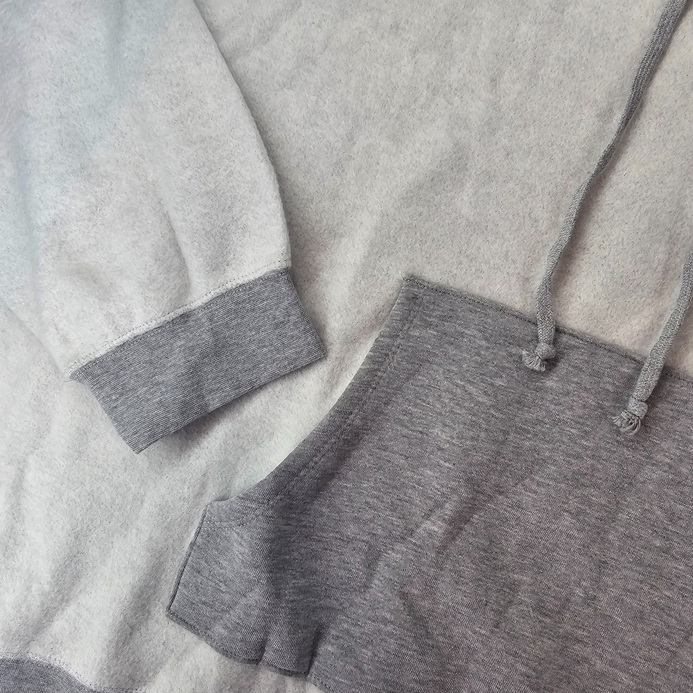 Womens 3X Hoodie Long Sleeve Pullover Heather Gray Plus Size Wild Fable - Picture 9 of 11